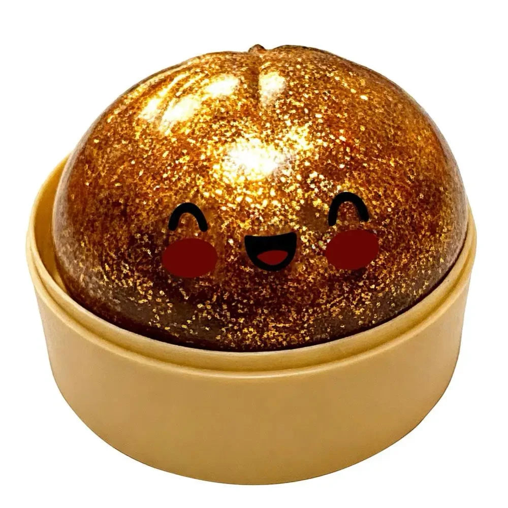 Large Glitter Dumpling Squeeze Toy