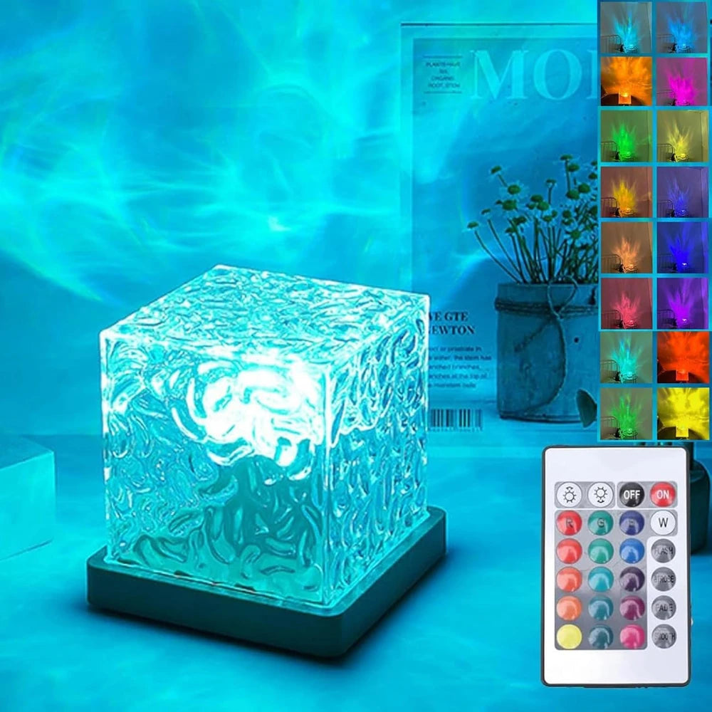 Ocean Wave Aurora Projector Night Light