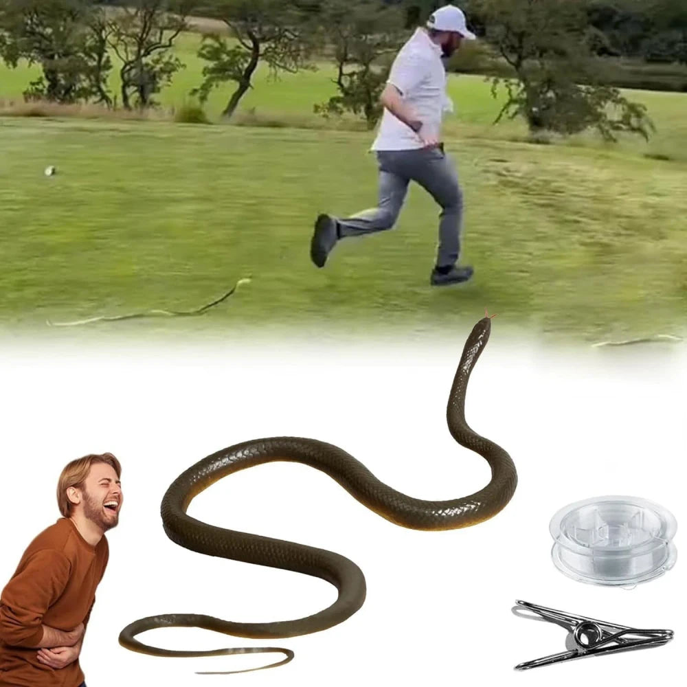 Realistic Rubber Prank Snake