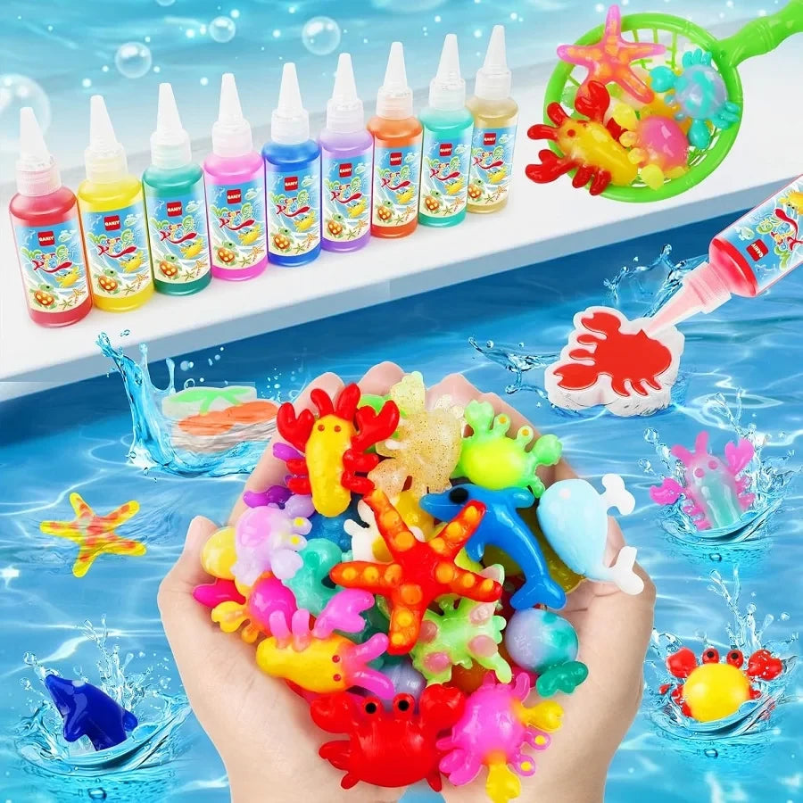 Kiditos Magic Water Elf Sea Creatures DIY Squishies
