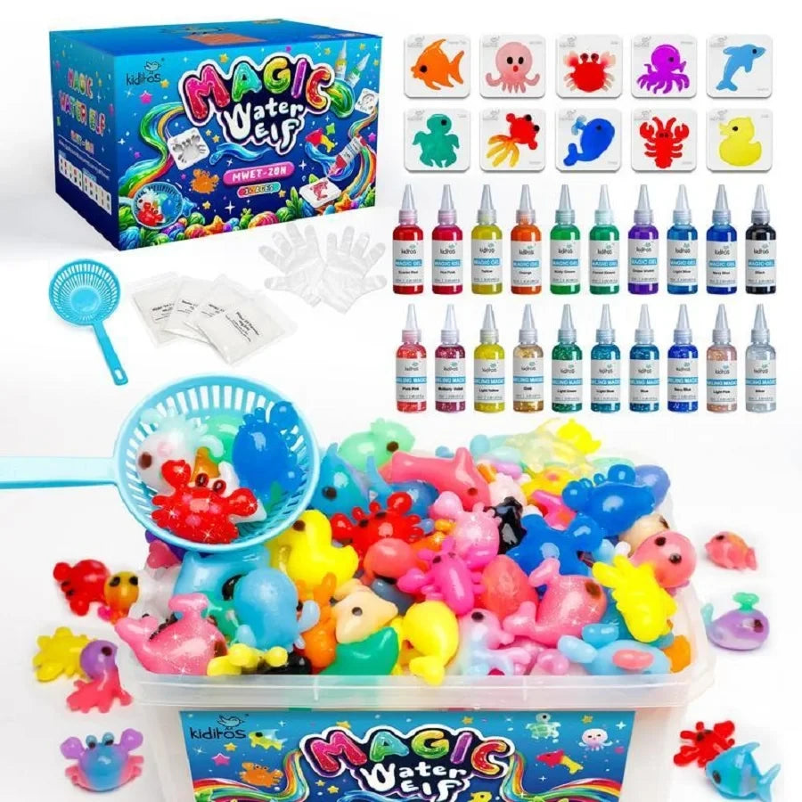 Kiditos Magic Water Elf Sea Creatures DIY Squishies
