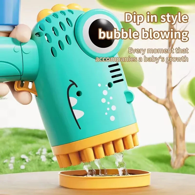 Dino Bubble Machine Gun