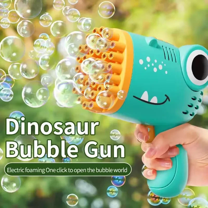 Dino Bubble Machine Gun