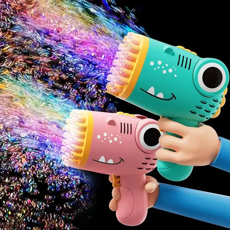 Dino Bubble Machine Gun