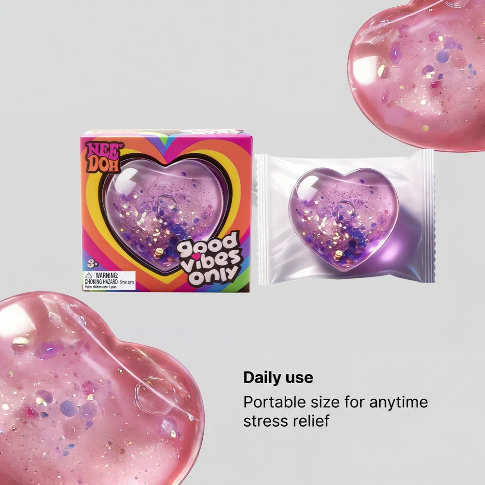 Heart Shaped Squishy Toy