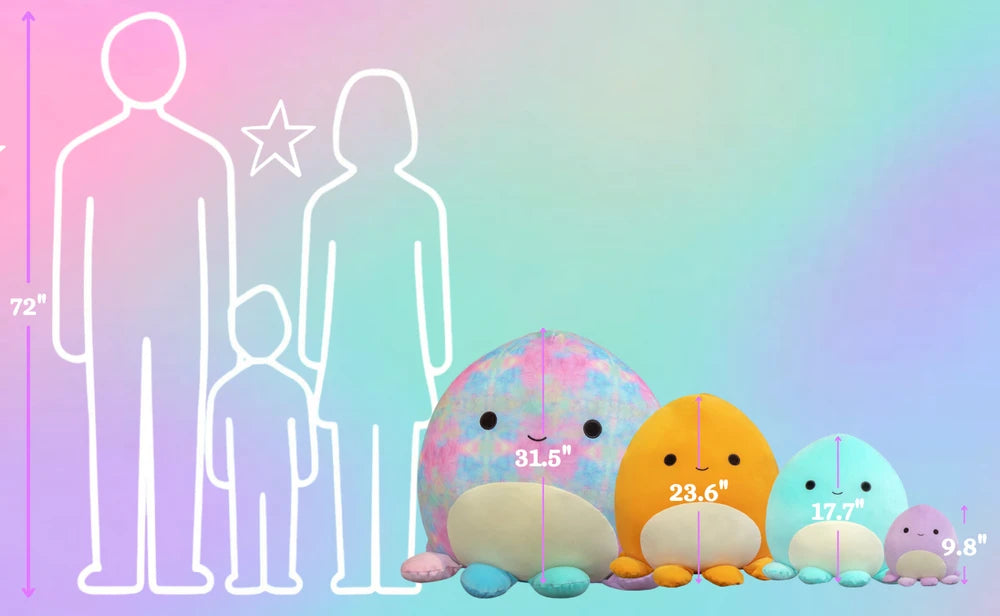 Soft Plush Cartoon Octopus