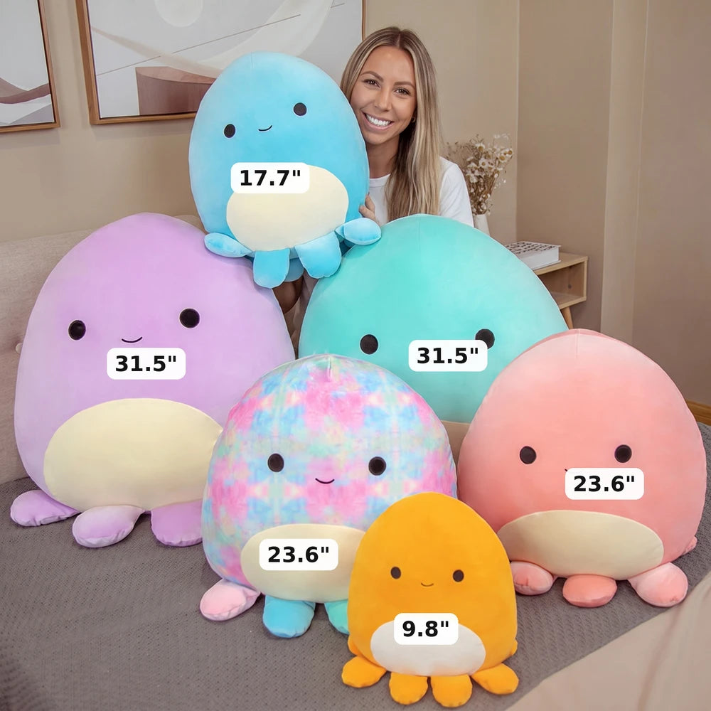 Soft Plush Cartoon Octopus