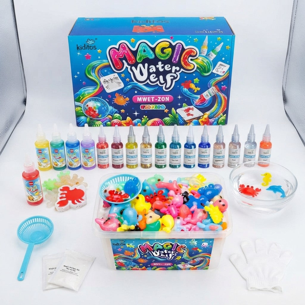 Kiditos Magic Water Elf Sea Creatures DIY Squishies